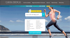 Desktop Screenshot of caringmedical.com
